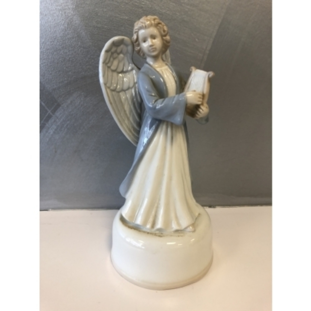 Porcelain Angel Music Box
